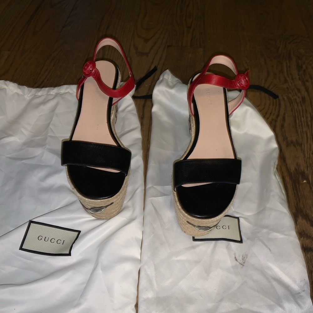 Gucci espadrille wedge - Picture 7 of 8